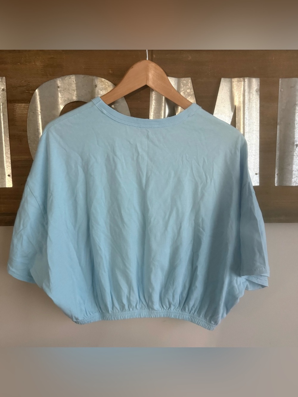 NWT Aerie Cropped Tee - Picture 2 of 2